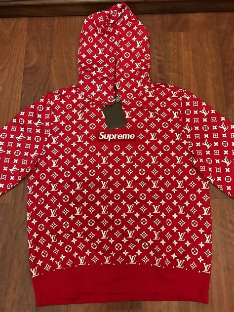 supreme x lv sweater|supreme box hooded sweatshirts.